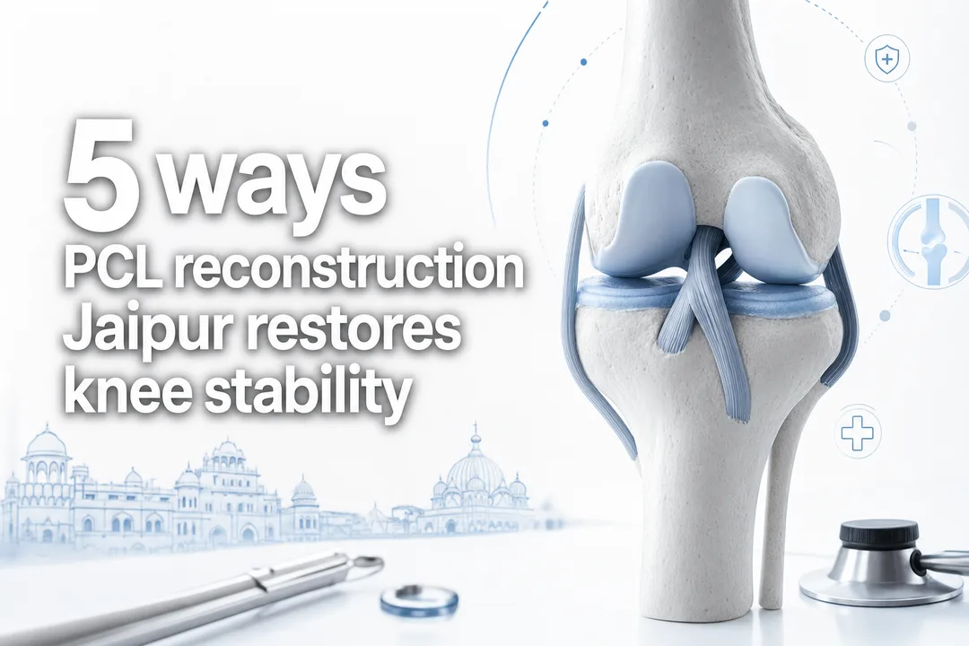 5 ways PCL reconstruction Jaipur restores knee stability
